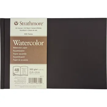 Strathmore Serie 400 Cold Press Watercolour Hardbound Book Skicář 24 22 x 14 cm 300 g