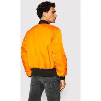 Pánská bunda Alpha Industries Bunda bomber Ma-1 100101 Černá Regular Fit S