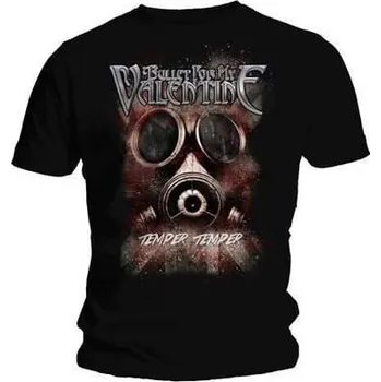 Pánské tričko Bullet For My Valentine Temper Temper Gas Mask Black M Tričko