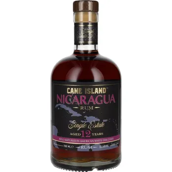 Rum Cane Island Single Estate Nicaragua 12y 43% 0,7 l (holá láhev)