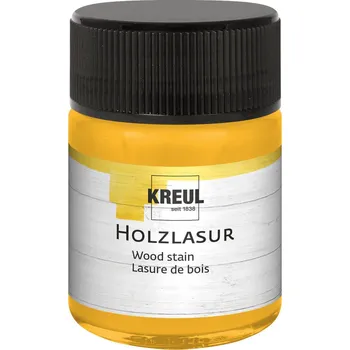 Speciální výtvarná barva Kreul 78502 Barva na dřevo Sun Yellow 50 ml 1 ks