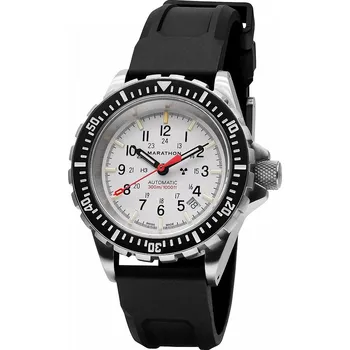 Hodinky Marathon Diver's GSAR Automatic Arctic NGM gumový řemen
