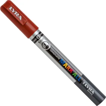 Lyra Graduate Mark Permanent Fixka 1 mm Brown 1 ks