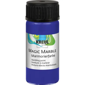 Speciální výtvarná barva Kreul Magic Marble Barva na mramorování Violet 20 ml 1 ks