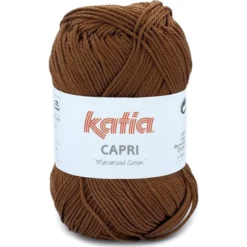 Příze Katia Capri 82189 Signal Brown Pletací příze