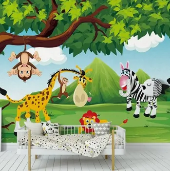 Fototapeta Solution Media 3D tapeta - Přátelé v lese MU2804 1 - Voděodolné plátno - Textilní tapeta omyvatelná - 250g/m2