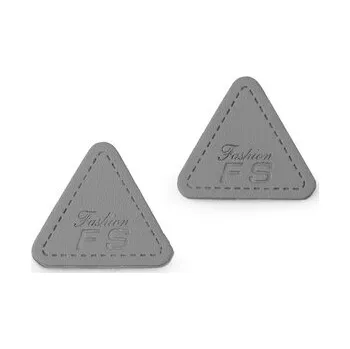 Ozdoba / nášivka / ochrana švů na oděvy 25 mm - 50 ks - 7 šedá