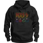 Kiss Logo, Faces & Icons Black S Mikina