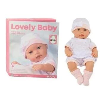 Panenka Lalka bobas w białej piżamce