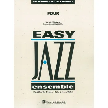 Four - snadný jazzový orchestr / partitura a party