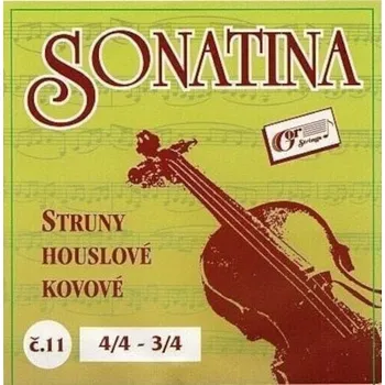 Struna pro kytaru a smyčcový nástroj Gorstrings SONATINA 11 E Struny pro housle