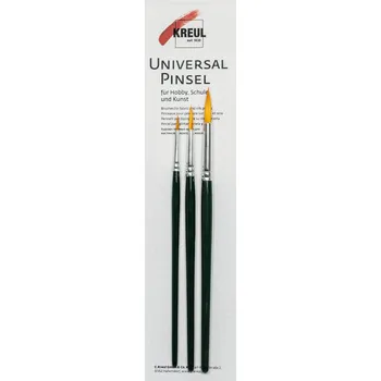 Malířský štětec Kreul Universal Basic Synthetics Sada kulatých štětců 3 ks