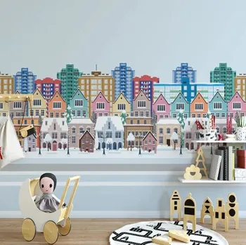 Fototapeta Solution Media 3D tapeta - Město MU2936 5 - Imitace kůže - Vliesová tapeta - 320g/m2