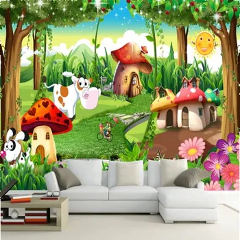 Fototapeta Solution Media 3D tapeta - Pohádkový les MU1486 6 - Samolepící tapeta - 380-450g/m2