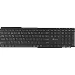 Powerton UltraSlim bezdrátová klávesnice CZ/SK černá