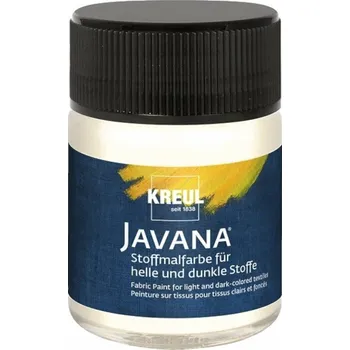 Speciální výtvarná barva Kreul Javana Barva na látky Vanille 50 ml 1 ks