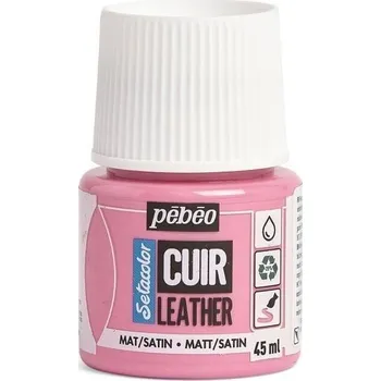 Vodová barva Pébéo Setacolor Barva na kůži 08 Candy Pink 45 ml 1 ks