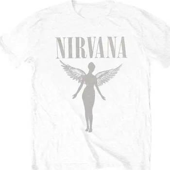 Pánské oblečení Nirvana In Utero Tour White L Tričko