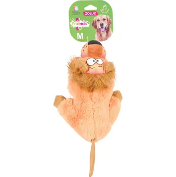 Hračka pro psa Zolux Friends hračka pro psy lev Leon hnědá