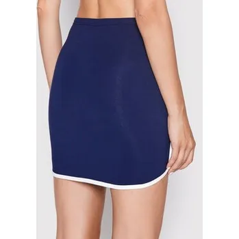 Dámská sukně adidas tepláková sukně HL6565 Tmavomodrá Slim Fit 34