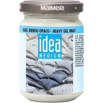 Speciální výtvarná barva Maimeri Medium Heavy Gel Mat Strukturovací pasta 125 ml