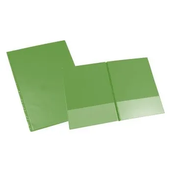 Psací podložka Deska A4 vodorovné spodní kapsy, zelená