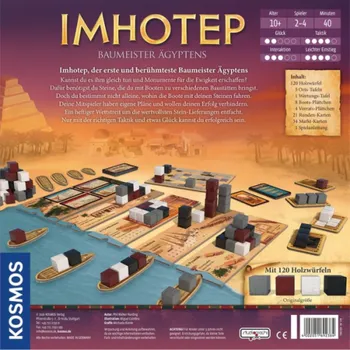 KOSMOS Imhotep, desková hra