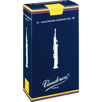 Dechový nástroj Vandoren Classic Blue Soprano Sax 2.5 Plátek pro sopránový saxofon