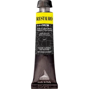 Speciální výtvarná barva Maimeri Varnish Restauro Restaurační barva Cadmium Yellow Lemon 082 20 ml 1 ks