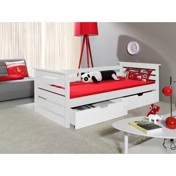 Postel Max-i Dětská postel KAMAEL CAMA UNO + ROŠT a ZÁSUVKY v ceně Zvolte rozměr:: 80 x 200 cm, Zvolte barvu:: buk