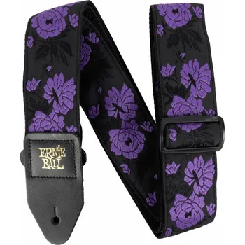 Kytarový popruh Ernie Ball Classic Jacquard Lavender Rose Kytarový pás