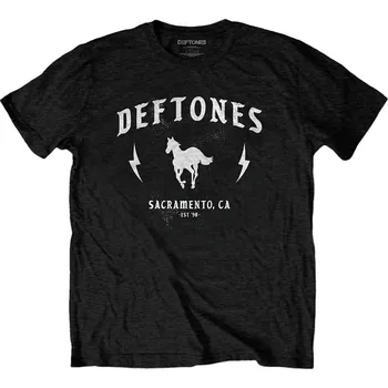 Pánské tričko Deftones Electric Pony Black L Tričko