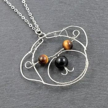 Náhrdelník Přívěsek medvídek Míša