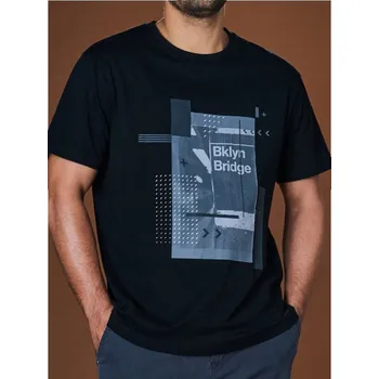 Sinsay - Tričko s krátkým rukávem - černá - 4977F-99X - 4977F-99X-XS