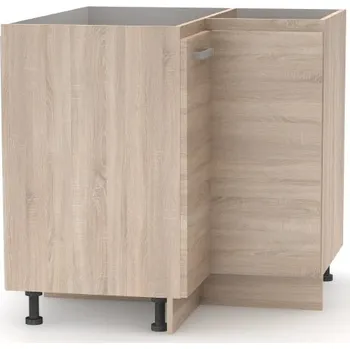 Kuchyňská skříňka Spodní rohová skříňka, dub sonoma, univerzální, NOPL-061-RS