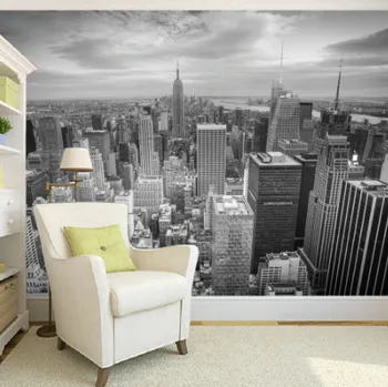 Fototapeta Solution Media 3D tapeta - New York City MU1019 5 - Imitace kůže - Vliesová tapeta - 320g/m2