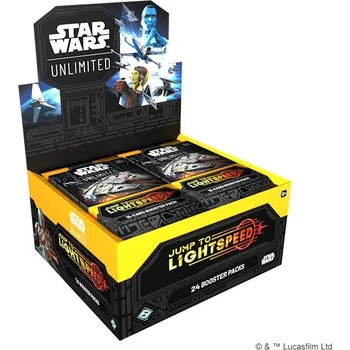 Desková hra Karetní hra Star Wars: Unlimited - Jump to Lightspeed Booster Box (24 boosterů)