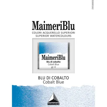 Vodová barva Maimeri Blu Akvarelová barva Cobalt Blue 372 1,5 ml 1 ks
