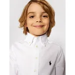Polo Ralph Lauren Košile 323819238001 Bílá Slim Fit 14Y