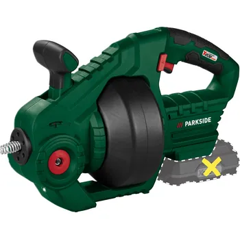 Instalatérský materiál PARKSIDE® Aku čistič potrubí PARRW 20-Li A1 – bez akumulátoru a nabíječky