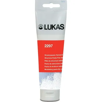 Speciální výtvarná barva Lukas Acrylic Medium Strukturovací pasta 125 ml Fine Sand