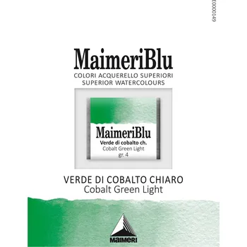 Vodová barva Maimeri Blu Akvarelová barva Cobalt Green Light 316 1,5 ml 1 ks