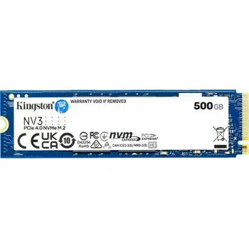 Ukládání dat SSD Kingston NV3 500GB NVMe