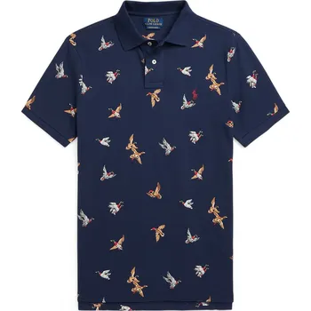 Pánská móda Tričko Polo Ralph Lauren Navy 1081653 S