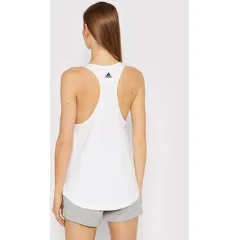 adidas Top Essentials Loose Logo GL0567 Bílá Regular Fit S