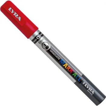 Lyra Graduate Mark Permanent Fixka 1 mm Red 1 ks