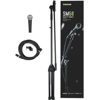 Mikrofon Shure SM58 Quality Bundle Vokální dynamický mikrofon