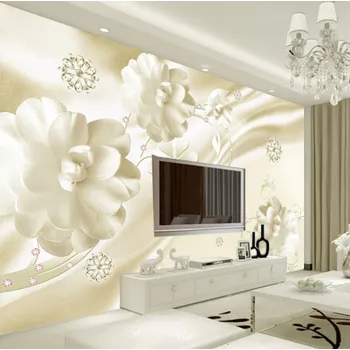 Fototapeta Solution Media 3D tapeta - Šperky a květiny MU1624 3 - 3D Relief - Vliesová tapeta - 320g/m2