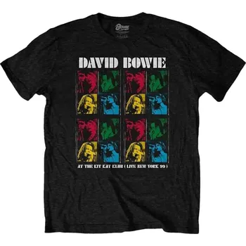Pánské tričko David Bowie Kit Kat Klub Black 2XL Tričko