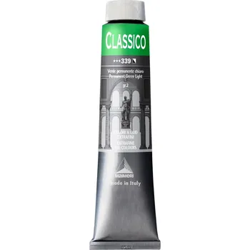 Olejová barva Maimeri Classico Olejová barva Permanent Green Light 200 ml 1 ks